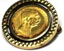 Goldankauf Preis Berechnung: Anhänger/Brosche. Fassung aus 14-Karat-Gold (585) Goldpreis berechnen Anhänger